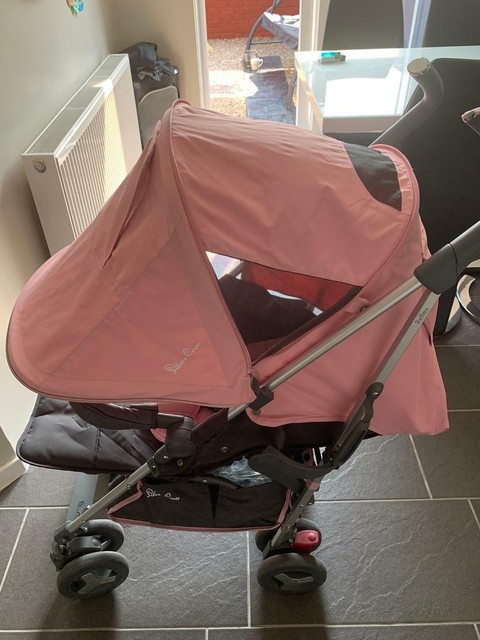 silver cross reflex vintage pink